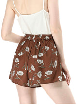 Load image into Gallery viewer, Floral High Waist Shorts
